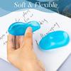 Estink 2pcs Ear Cover Protector, Blue Ear Guard Ear Cover For Shower Hairdresser Ear Protectors for Salon Home Use 1.8x3.1in view 3