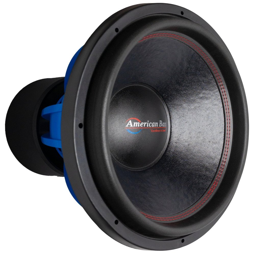 American Bass HD 18 Inch Car Subwoofer 2 Ohm 4000 Max Watts - High Power Subwoofer Speaker with Deep Bass Performance, Premium Audio Upgrade for Cars, Trucks, and SUVs, Durable 18" Subwoofers