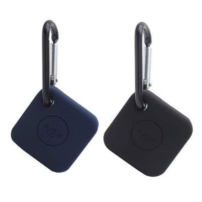 Hemobllo 2pcs Silicone Protective Cover Compatible for Tile Mate Pro and Shockproof Fixing Clip for Daily Use