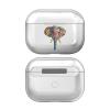 Head Case Designs Officially Licensed P.D. Moreno Elephant Head Animals Clear Hard Crystal Cover Compatible with Apple AirPods Pro Charging Case view 1