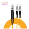 Jeirdus MTRJ Female to FC Fiber Patch Cable Singlemode Duplex - 15m (49ft) MTRJ-FC 9/125um OS2 SM LSZH Optic Cord Jumper Yellow view 2