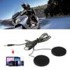 Tbest Helmet Headphone, Motorcycle Helmet Headset Headphone Speakers Support Hands Calling Helmet Music Headset Helmet Headset Motorcycle Helmet Earbuds ski Helmet Headphones view 3