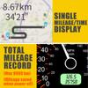 5.5" Universal HUD Head Up Display MPH/KMH GPS Digital Speedometer Over Speed Alarm Tired Driving Warning Windshield Project for All Vehicle Bicycle Motorcycle view 3