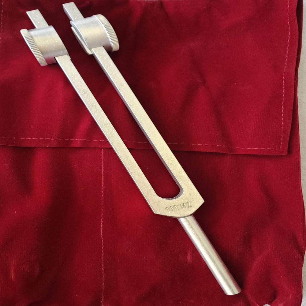 Yantra 111 Hz Mood Enhancer Tuner with Mallet and Velvet Pouch