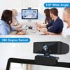 2021 Upgraded 1080p HD Webcam with Microphone Zoom Webcam for Home Working Video Conference with Face Beauty Feature, USB Webcam Camera with Tripod for Mac Windows Linux, Streaming Webcam for Xbox One view 3
