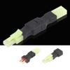 1 Pair T Plug Male/Female to Female/Male Connector Adapter view 3