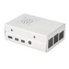 Aluminum Alloy Aluminum Alloy Case, USB/Ethernet Port/Audio/Micro /Power Interface Metal Porous for Raspberry Pi Enclosure, for Raspberry Pi 4B(Silver) view 4