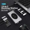 Arinda Multifunctional 13 in 1 10W Docking Station USB Type C Hub Adapter for Laptop view 1