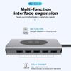 Arinda Multifunctional 13 in 1 10W Docking Station USB Type C Hub Adapter for Laptop view 2
