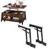 1 Pair Coffee Table Lift Mechanism Hinges, 50kg/100lb Folding Coffee Table Top Lifting Frame Hardware Furniture for Furniture, Hinges, Brackets, Custom Table view 2