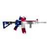 AR-15 Scope - Georgia - Vinyl Decal Sticker - 6" x 2.44" view 1