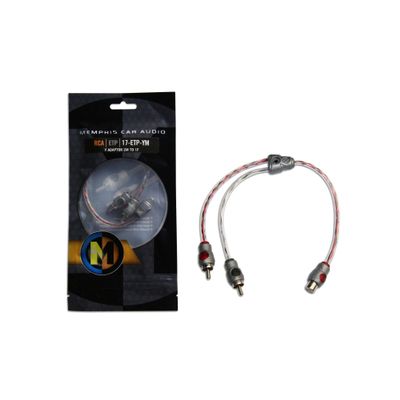 Memphis Audio ETP-YM Single Female Input to Two Male Outputs