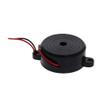 Fielect 4 Pcs DC 3-24V 85dB Electronic Passive Buzzer Alarm Piezo Passive Buzzer Sounder 34 x 9mm view 1