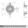 Fielect 4 Pcs DC 3-24V 85dB Electronic Passive Buzzer Alarm Piezo Passive Buzzer Sounder 34 x 9mm view 3