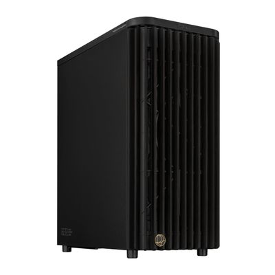 ASUS ProArt PA401 Wood Edition ATX PC Case Metal Panel (Metal Side Panel, 240 mm Radiator Mount, 160 x 32 mm Fan, Removable Power Supply Holder, Rear Cable Clamps)
