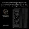 ASUS ProArt PA401 Wood Edition ATX PC Case Metal Panel (Metal Side Panel, 240 mm Radiator Mount, 160 x 32 mm Fan, Removable Power Supply Holder, Rear Cable Clamps) view 3