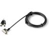 6.5 [2m] 3-in-1 Universal Laptop Cable Lock - Keyed Security Lock for K-Slot, Nano & Wedge Slot Desktop/Laptop - Anti-Theft view 1