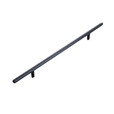 Pangocho Modern Black 2" 24" Stainless Steel Pull Handle, Kitchen Cabinet Handle