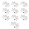 Fielect RC Hinges Adjustable Hatch Hinge L30 X W16mm for RC Model Airplane Parts 502Model 10Pcs view 1