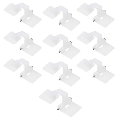 Fielect RC Hinges Adjustable Hatch Hinge L27 X W11mm for RC Model Airplane Parts 503Model 10Pcs