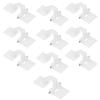 Fielect RC Hinges Adjustable Hatch Hinge L27 X W11mm for RC Model Airplane Parts 503Model 10Pcs view 1