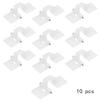 Fielect RC Hinges Adjustable Hatch Hinge L27 X W11mm for RC Model Airplane Parts 503Model 10Pcs view 3