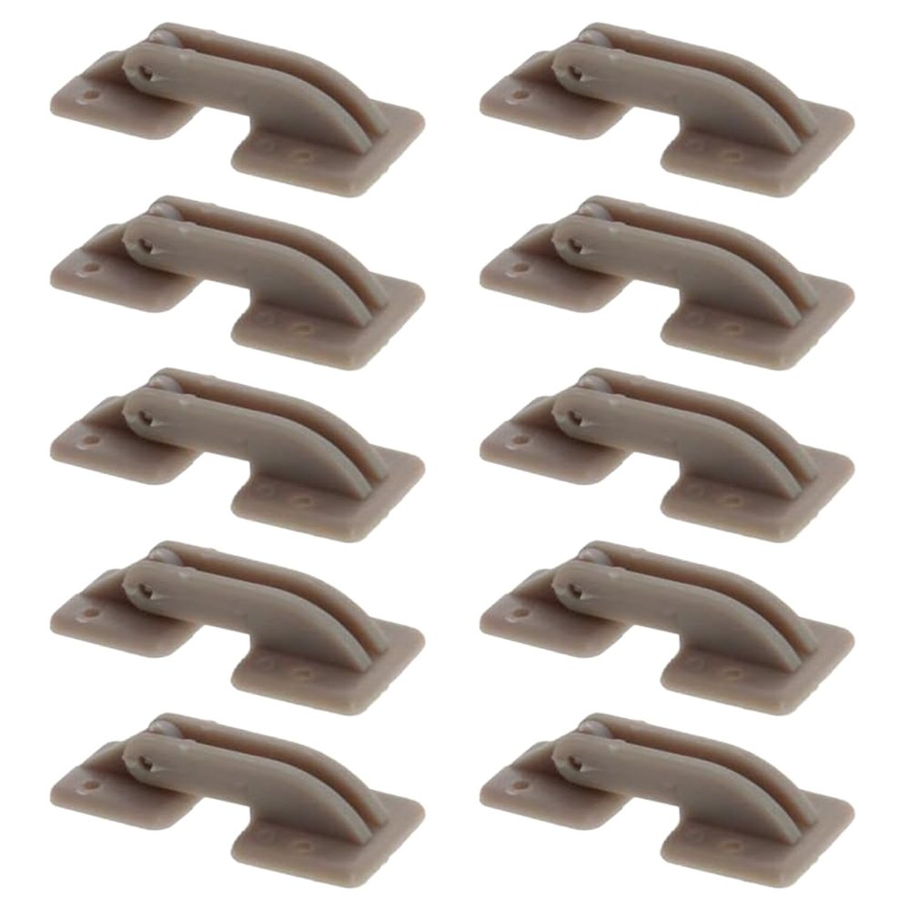 Fielect RC Hinges Adjustable Hatch Hinge L33 X W9mm for RC Model Airplane Parts 501AModel 10Pcs