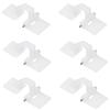 Fielect RC Hinges Adjustable Hatch Hinge L27 X W11mm for RC Model Airplane Parts 503Model 6Pcs view 1