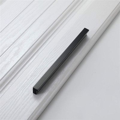 Geeyu ZHaonan-Dressing Table Handle, Square Furniture Hardware,Modern Black Cabinet Handle, Stainless Steel Kitchen Door Knobs, Cupboard Wardrobe Drawer Pulls, Indoor Hardware (Color : 226 96mm)