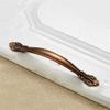 Geeyu ZHaonan-Dressing Table Handle, Zinc Alloy Wardrobe Door Cupboard Handle,Cabinet Handles, Drawer Knobs,Cabinet Pulls,Modern Style,Furniture Hardware, Indoor Hardware (Color : 128mm Brown) view 1