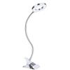 Cuifati Desk Lamp,USB Circle Makeup Lamp Eyebrow Lip Beauty Salon Desktop Led Lights with Clip,Full Aluminum lamp Holder,Energy Saving and high Brightness view 1