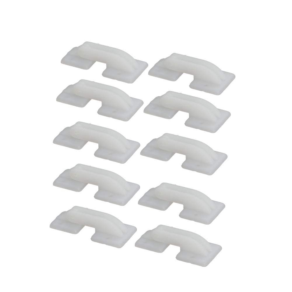 Fielect RC Hinges Adjustable Hatch Hinge L33 X W9mm for RC Model Airplane Parts 501Model 10Pcs
