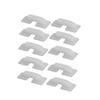 Fielect RC Hinges Adjustable Hatch Hinge L33 X W9mm for RC Model Airplane Parts 501Model 10Pcs view 1