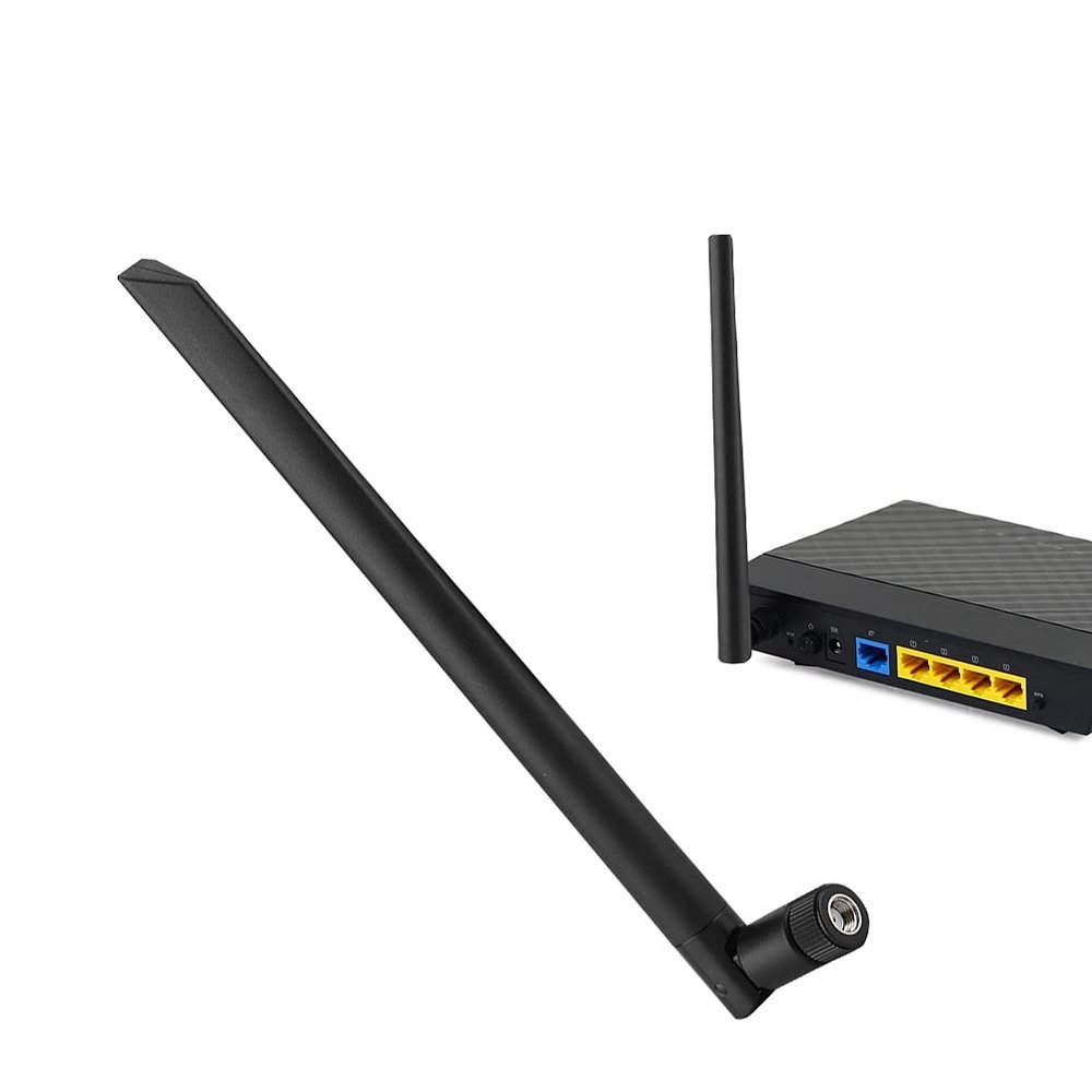 3PCS 6DBi Antenna Router SMA Network Card External Antenna, 2.4G/ 5G Router Antenna SMA Interface, for RT-AC68U EX6200 AC15 AC68U RT-AC88U AC88U AC3200 AC66U