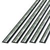 FASDE 47 in. Decorative Vinyl Divider Trim Crosshatch Silver (5 Pack) view 1