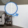 FASDE 47 in. Decorative Vinyl Divider Trim Matte White (5 Pack) view 3