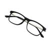 VisionGlobal Blue Light Blocking Glasses for Women/Men, Computer Reading, TV Glasses, Stylish Square Frame, Anti Glare (Black, +0.25 Magnification) view 1