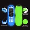 4 Pack Silicone Case for DirecTV RC73 Remote Control,Anti Slip Protective Controller Cover Replacement with Lanyard Compatible with DirecTV RC70,RC70H,RC71,RC71H,RC72,RC73B-Glow Blue,Glow Green view 3