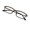 VisionGlobal Blue Light Blocking Glasses for Women/Men, Computer Reading, TV Glasses, Stylish Square Frame, Anti Glare (Brown, +4.50 Magnification) view 1