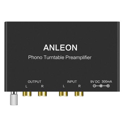 ANLEON PH-100 Mini Phonograph Preamplifier Phono Turntable Preamp Preamplifier Turntables Phono preamp