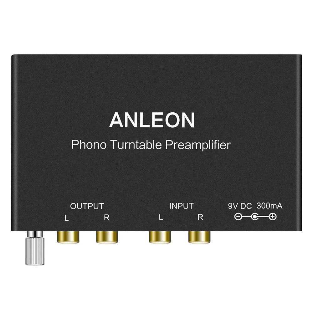 ANLEON PH-100 Mini Phonograph Preamplifier Phono Turntable Preamp Preamplifier Turntables Phono preamp