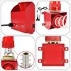 AC 110V Wireless Remote Control Alarm Siren Horn w/ ? Remotes Industrial Sound Light Alarm Security Siren Horn Alarm Waterproof Emergency Strobe Warning Light 120dB Outdoor Indoor (1 Alarm+2 remotes) view 4