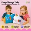 Gifts for Readers & Writers Kids Tablet Pillow Stand Holder Lap Soft iPad Stand Unicorn- Kindle Lap Holder for Reading Book Pillow for Reading in Bed, Soft Machine Washable Book Cushion with Pocket view 4