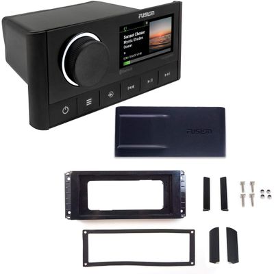 Fusion MS-RA670 Marine Radio System with MS-RA670RFK Retrofit Kit to Replace Fusion 755,750,650 Series Radio