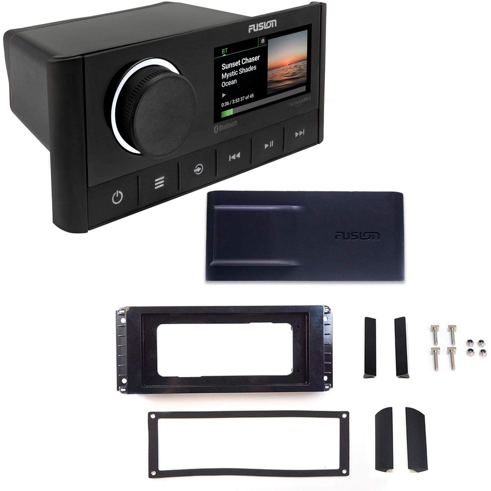 Fusion MS-RA670 Marine Radio System with MS-RA670RFK Retrofit Kit to Replace Fusion 755,750,650 Series Radio