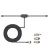 Bingfu FM Radio Dipole Antenna for Stereo Receiver Indoor Pioneer Onkyo Yamaha Marantz Bose Wave Music System Home FM Radio AV Audio Video Home Theater Receiver view 1