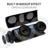 Bluetooth Speaker,MusiBaby M88 Speakers,Dual Pairing, Bluetooth 5.3,Loud Stereo Sound,Booming Bass,30H Playtime for Home& Outdoor Party,Beach,Portable Speaker,Gifts(Black) view 3