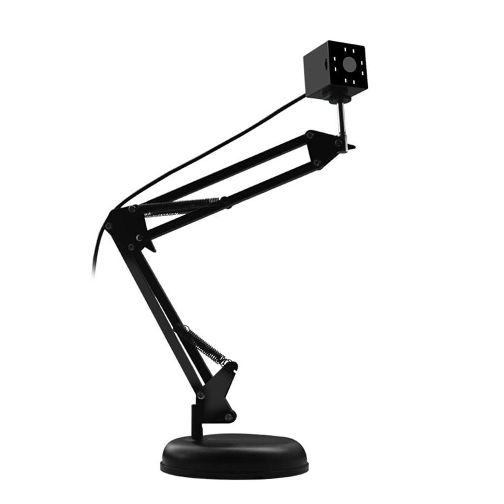 2K HD Webcam, Auto Focus, Built-in 8 LED Lights,Computer Camera, 0.3S High-Speed Focusing,USB Desktop Computer Webcam for Video Conference and Online Teaching (Color : Base Bracket)