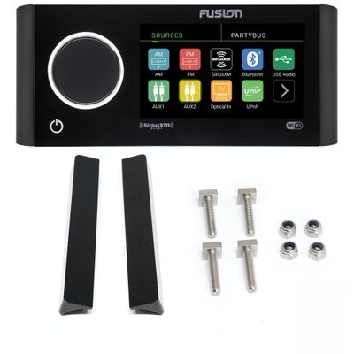 Fusion Entertainment MS-RA770 Marine Radio MS-RA770FMK Flush Kit Bundle
