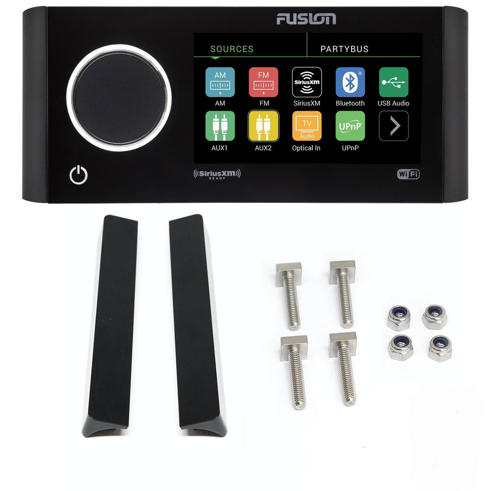 Fusion Entertainment MS-RA770 Marine Radio MS-RA770FMK Flush Kit Bundle